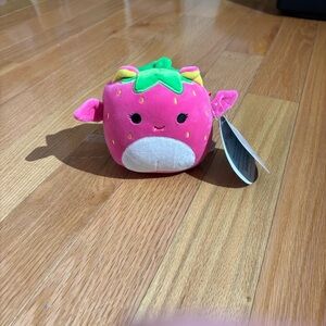 Squishmallows Pink and Yellow Plush with Wings